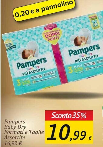 Carrefour Market Pampers Baby Dry offerta