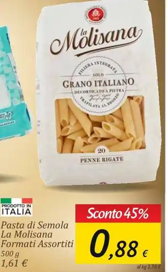 Carrefour Market Pasta di Semola La Molisana 500 g offerta