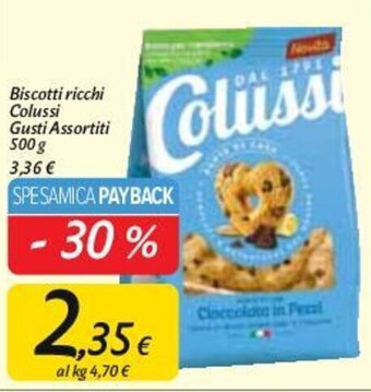 Carrefour Market Biscotti ricchi Colussi Gusti Assortiti 500 g offerta