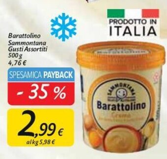 Carrefour Market Barattolino Sammontana Gusti Assortiti 500 g offerta