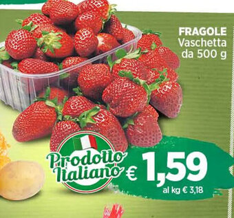 Crai FRAGOLE Vaschetta da 500 g offerta