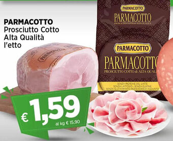 Crai PARMACOTTO Prosciutto Cotto Alta Qualità offerta