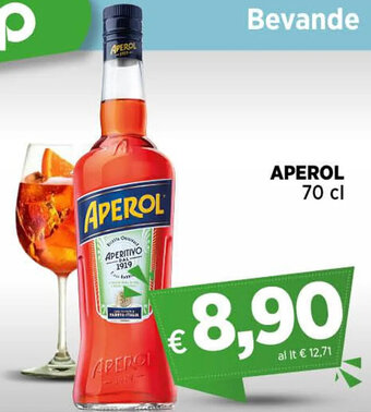 Crai APEROL 70 cl offerta