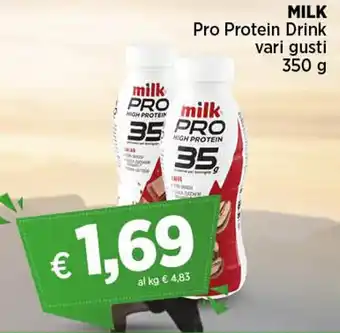 Crai MILK Pro Protein Drink 350 g offerta