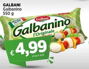 Crai GALBANI Galbanino 550 g offerta