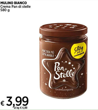 Crai MULINO BIANCO Crema Pan di stelle 580 g offerta