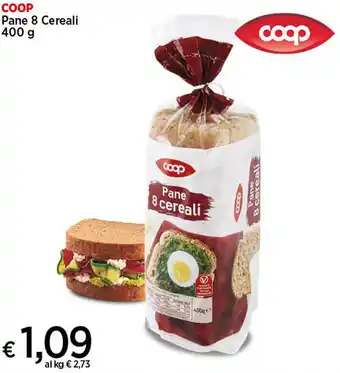Crai COOP Pane 8 Cereali 400 g offerta