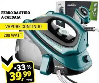 FERRO DA STIRO A CALDAIA