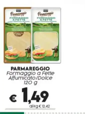 Crai PARMAREGGIO Formaggio a Fette Affumicato/Dolce 120 g offerta