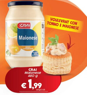 Crai CRAI Maionese 480 g offerta