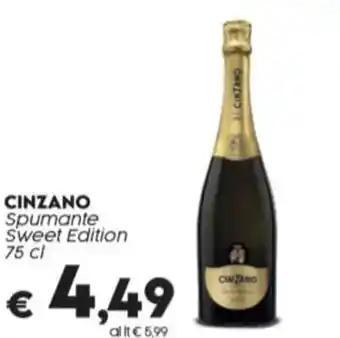 Crai CINZANO spumante Sweet Edition 75 cl offerta