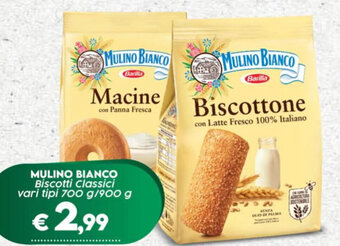 Crai MULINO BIANCO Biscotti Classici vari tipi 700 g/900 g offerta