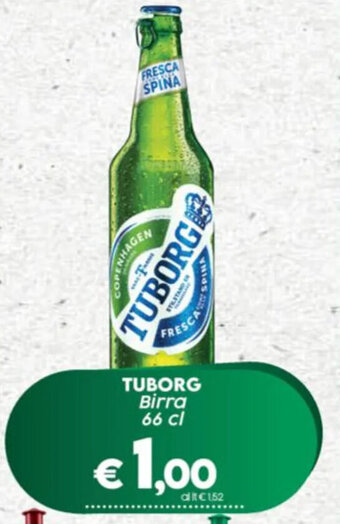 Crai TUBORG Birra 66 cl offerta