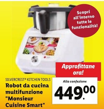 Lidl Robot da cucina multifunzione "Monsieur Cuisine Smart" offerta