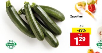 Lidl Zucchine offerta