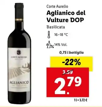 Corte Aurelio Aglianico del Vulture DOP6