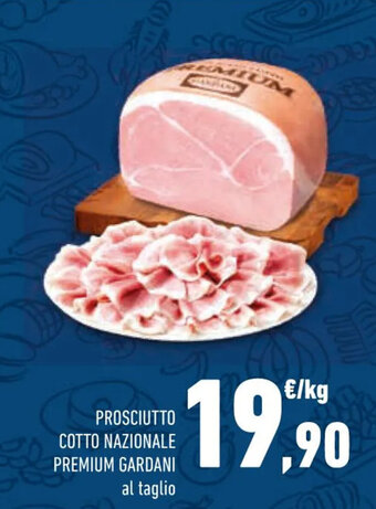 Conad Superstore PROSCIUTTO COTTO NAZIONALE PREMIUM GARDANI offerta