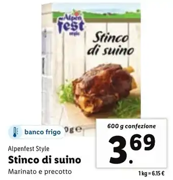Stinco di suino 600 g confezione