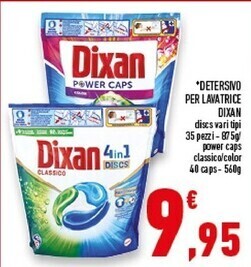 Conad Superstore Dixan detersivo per lavatrice offerta