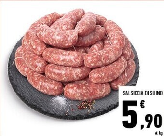 Conad Superstore Salsiccia di suino offerta