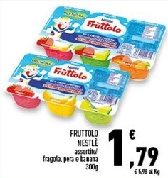 Conad Superstore Nestlè fruttolo offerta
