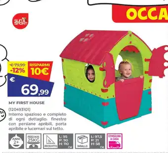 Toys Center Sun & sport - my first house offerta