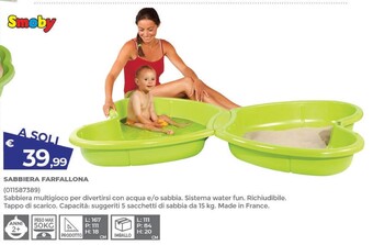 Toys Center Smoby sabbiera farfallona offerta