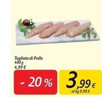 Carrefour Market Tagliata di pollo offerta