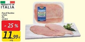 Carrefour Market Aia fesa di tacchino a fette offerta