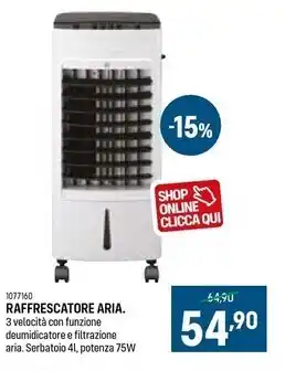 Cfadda Raffrescatore aria. offerta