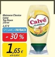 Carrefour Market Calvè maionese classica top down offerta