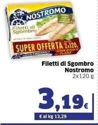 Nostromo filetti di sgombro