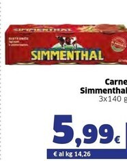 Ok Sigma Simmenthal carne offerta