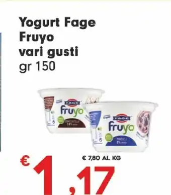 Despar Fage yogurt fruyo vari gusti offerta