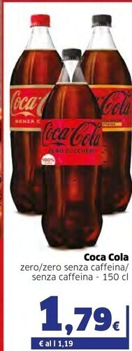 Ok Sigma Coca cola zero offerta