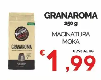 Despar Caffè vergnano granaroma offerta