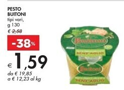 Bennet Buitoni pesto offerta