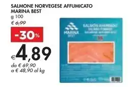 Bennet Marina best - salmone norvegese affumicato offerta
