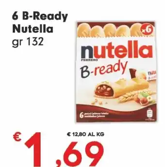 Despar Ferrero 6 b-ready nutella offerta