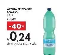 Bennet Boario acqua frizzante offerta