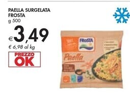 Bennet Frosta paella surgelata offerta
