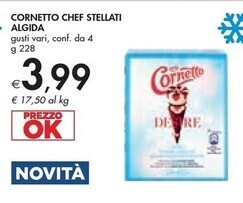 Bennet Algida cornetto chef stellati offerta