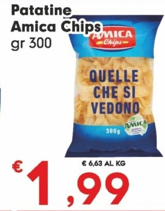 Despar Amica chips patatine offerta