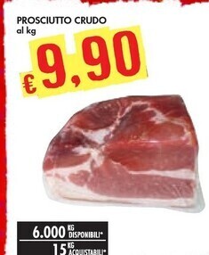 Bennet Prosciutto crudo offerta