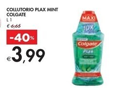Bennet Colgate collutorio plax mint offerta