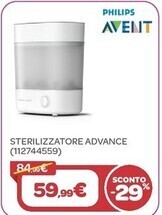 Bimbo Store Philips avent sterilizzatore advance offerta