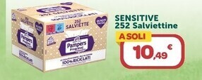 Bimbo Store Pampers sensitive 252 salviettine offerta