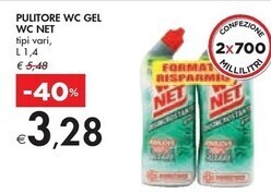 Bennet Wc net pulitore wc gel offerta