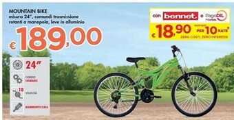 Bennet Mountain bike offerta