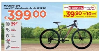Bennet Mountain bike offerta